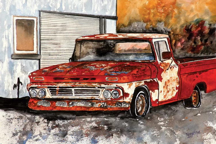Old Chevy Truck by Derek McCrea wall art