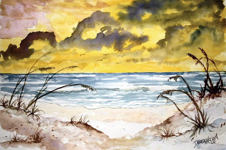Beach Seascape by Derek McCrea wall art