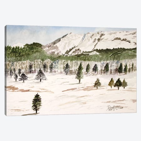 Pike's Peak Mountain Landscape Canvas Print #DMC63} by Derek McCrea Art Print