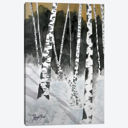Birch Trees Canvas Print #DMC6} by Derek McCrea Art Print