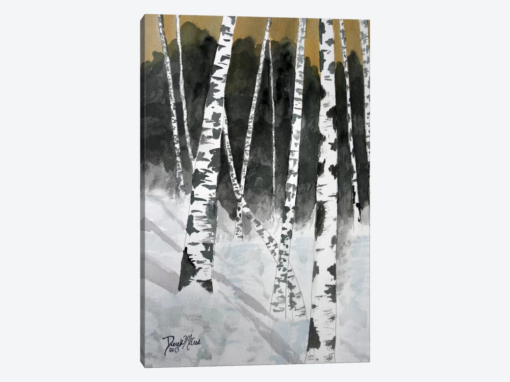 Birch Trees by Derek McCrea 1-piece Canvas Art Print