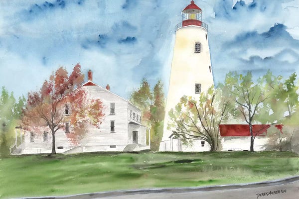 Derek McCrea: Sandy Hook Lighthouse by Derek McCrea