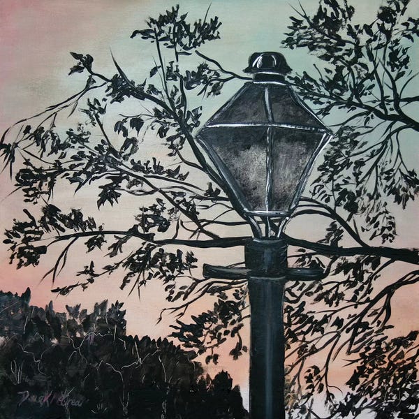 Derek McCrea: Street Light Painting by Derek McCrea