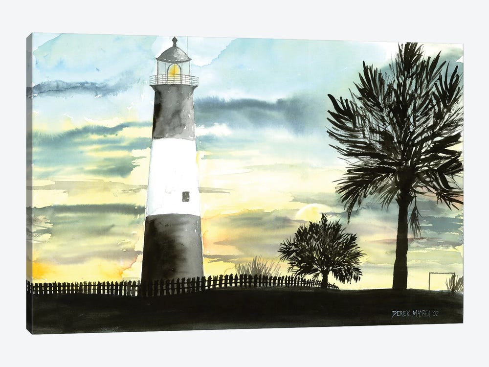 Tybee Island Lighthouse by Derek McCrea 1-piece Art Print