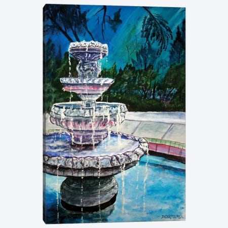 Water Fountain II Canvas Print #DMC88} by Derek McCrea Canvas Art Print