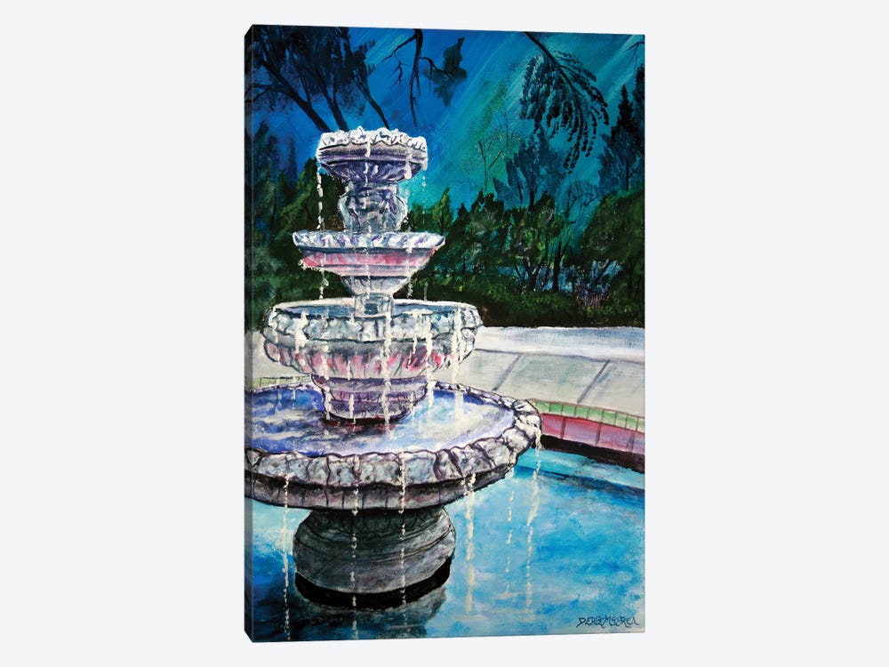Water Fountain II by Derek McCrea 1-piece Canvas Wall Art