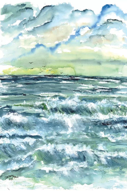 Waves Seascape by Derek McCrea wall art