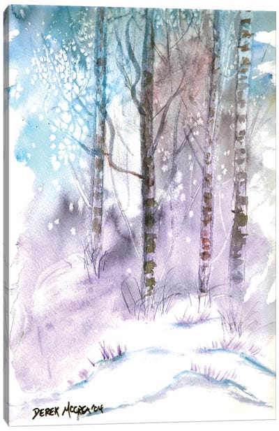 Winter Landscape Canvas Art Print - Derek McCrea