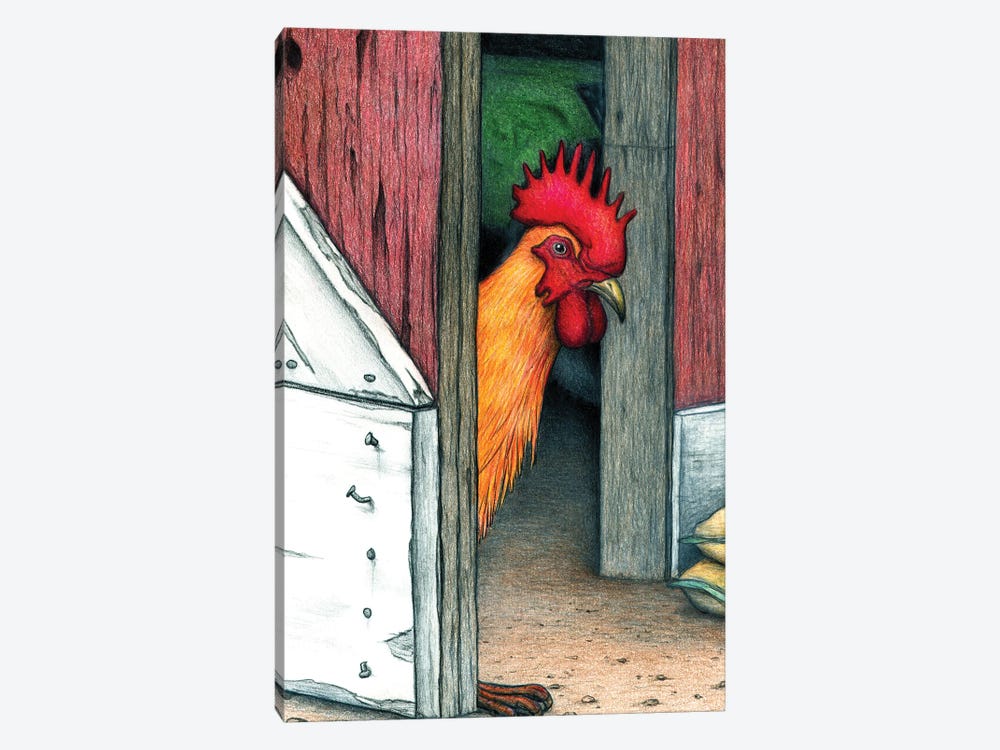 Your Barn Doors Open by Don McMahon 1-piece Art Print