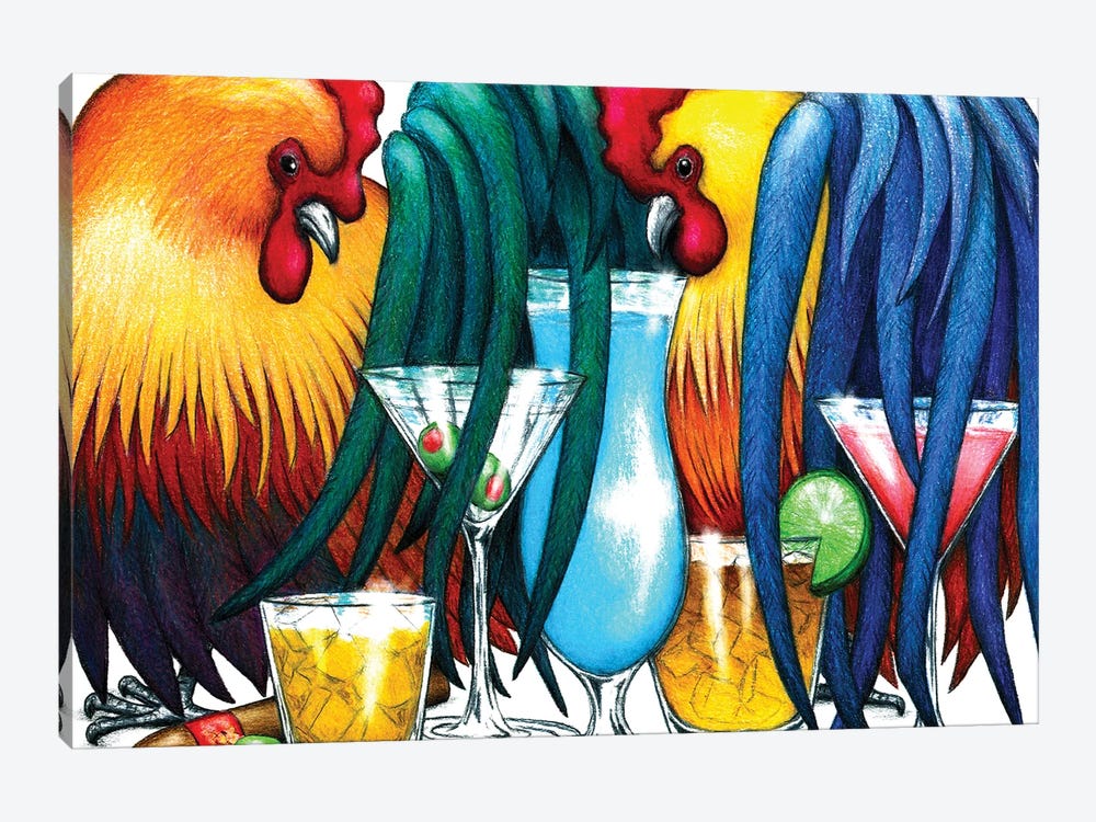 Cocktails by Don McMahon 1-piece Art Print