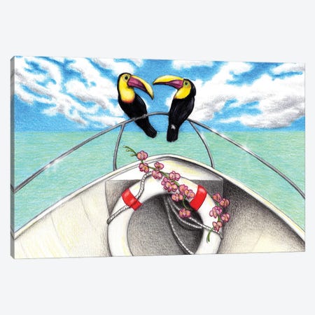 Cruising Together Canvas Print #DMH30} by Don McMahon Canvas Art Print