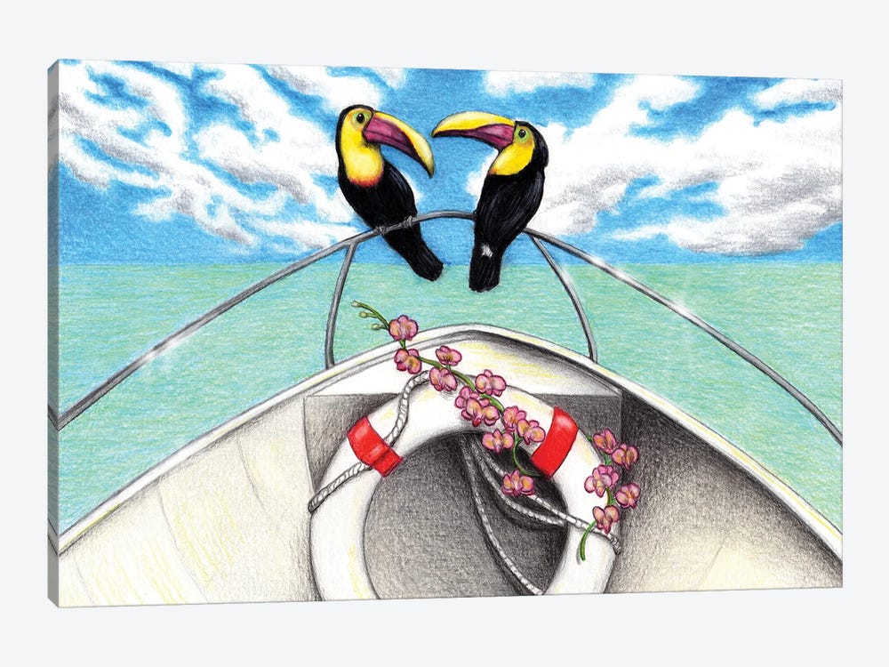 Cruising Together by Don McMahon 1-piece Canvas Art