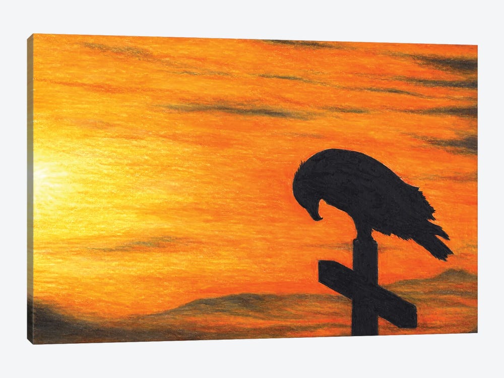 Bird Of Pray by Don McMahon 1-piece Canvas Artwork