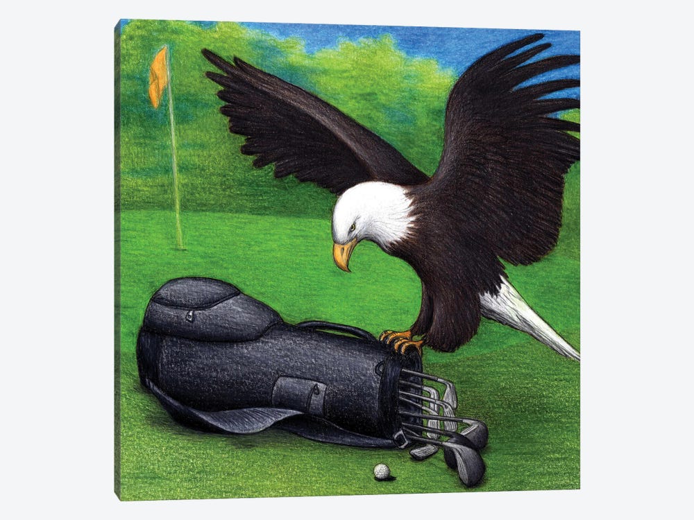 The Eagle Has Landed by Don McMahon 1-piece Canvas Wall Art