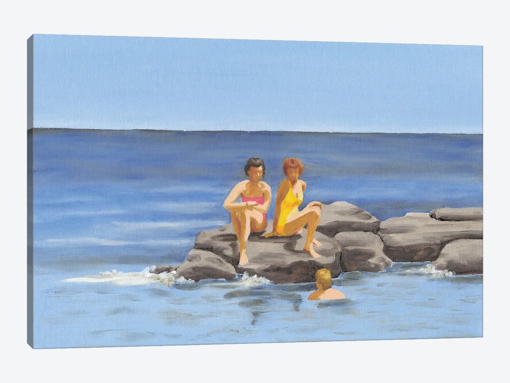 Beach Scene II by Dianne Miller 1-piece Canvas Art