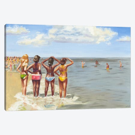 Beach Vacation II Canvas Print #DMI2} by Dianne Miller Canvas Art