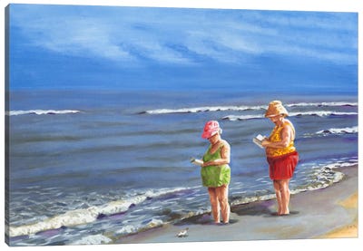 Beach Vacation III Canvas Art Print - Dianne Miller