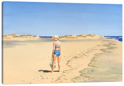 Beach Vacation VI Canvas Art Print - Dianne Miller
