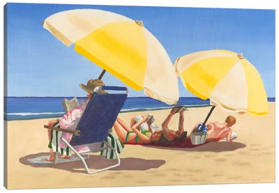 Beach Vacation IX Canvas Art Print - Dianne Miller