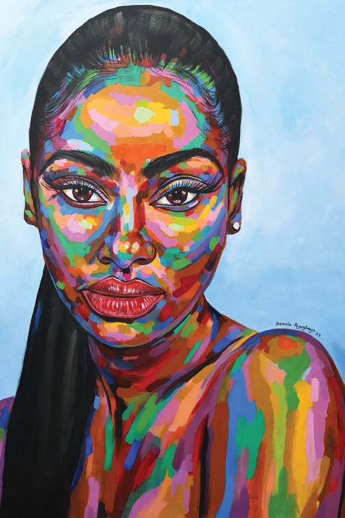 State Of Mind VIII by Damola Ayegbayo wall art