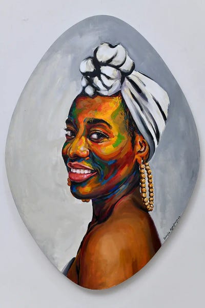 Eniyan (Human) VII by Damola Ayegbayo art print