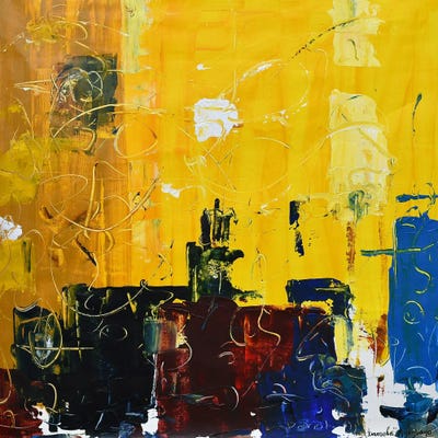 Realities Of Life IV by Damola Ayegbayo art print