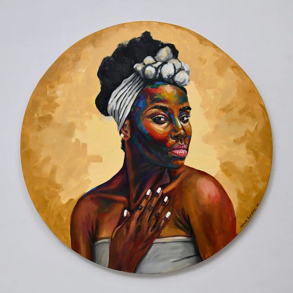 Damola Ayegbayo: Eniyan( Human) VIII by Damola Ayegbayo