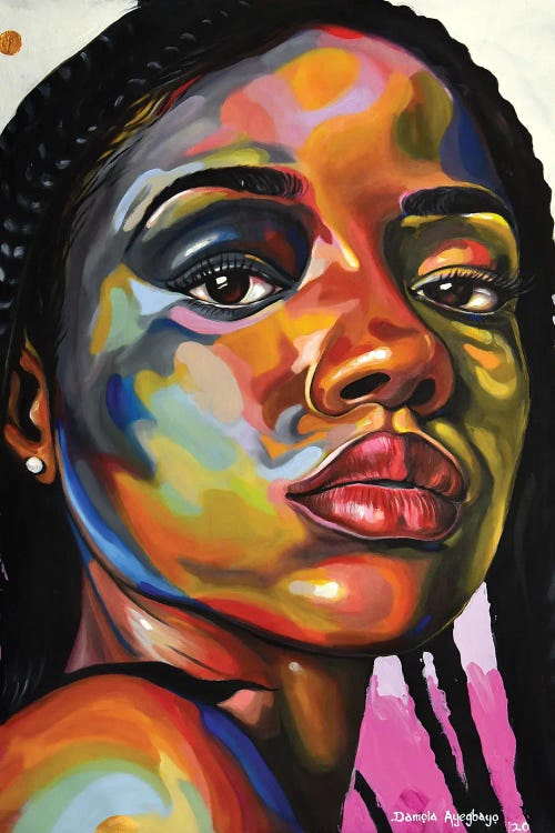Muddled by Damola Ayegbayo wall art