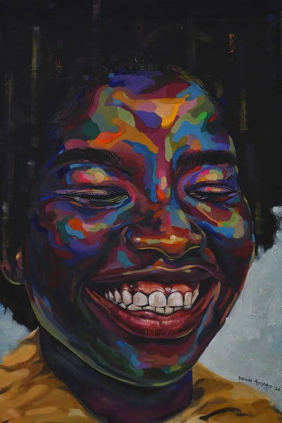 Celebrate Life XV by Damola Ayegbayo art print