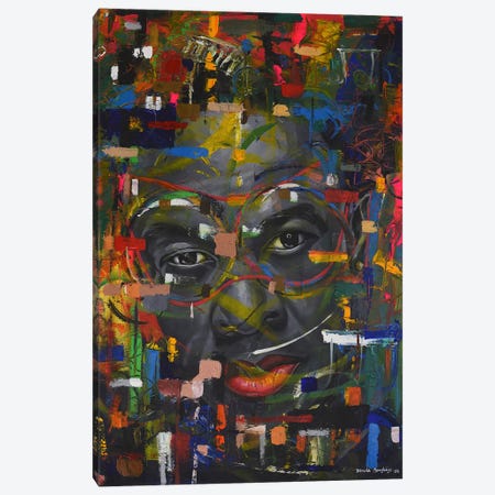 Whispers Of The Soul Canvas Print #DML127} by Damola Ayegbayo Canvas Wall Art