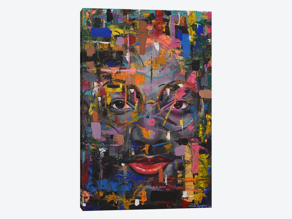 Whispers Of The Soul II by Damola Ayegbayo 1-piece Canvas Art