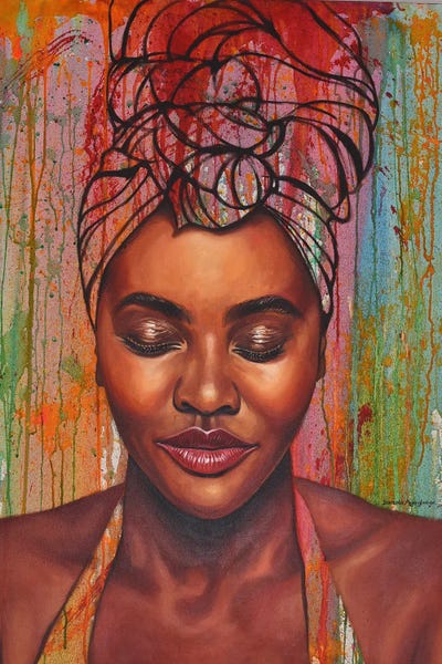 State Of Mind XV by Damola Ayegbayo canvas print