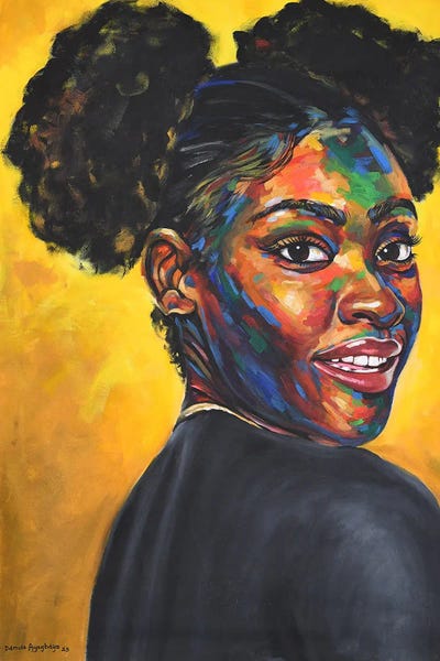 Ènìyàn (Human) IX by Damola Ayegbayo art print