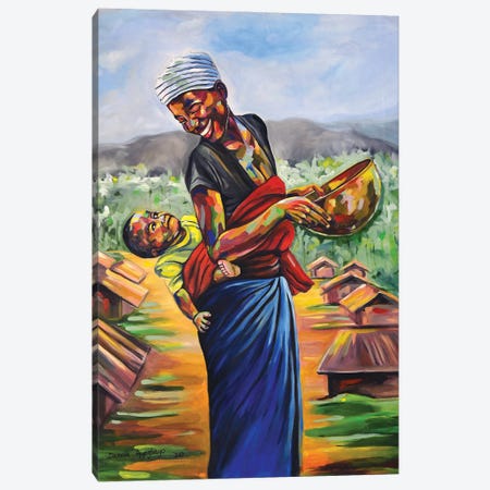 Cradle Canvas Print #DML15} by Damola Ayegbayo Canvas Artwork