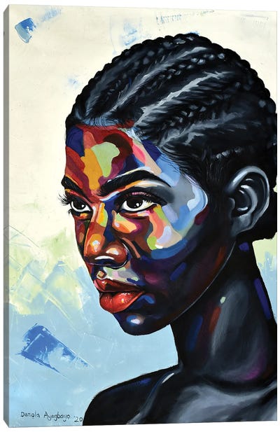 Looking Beyond Canvas Art Print - Damola Ayegbayo