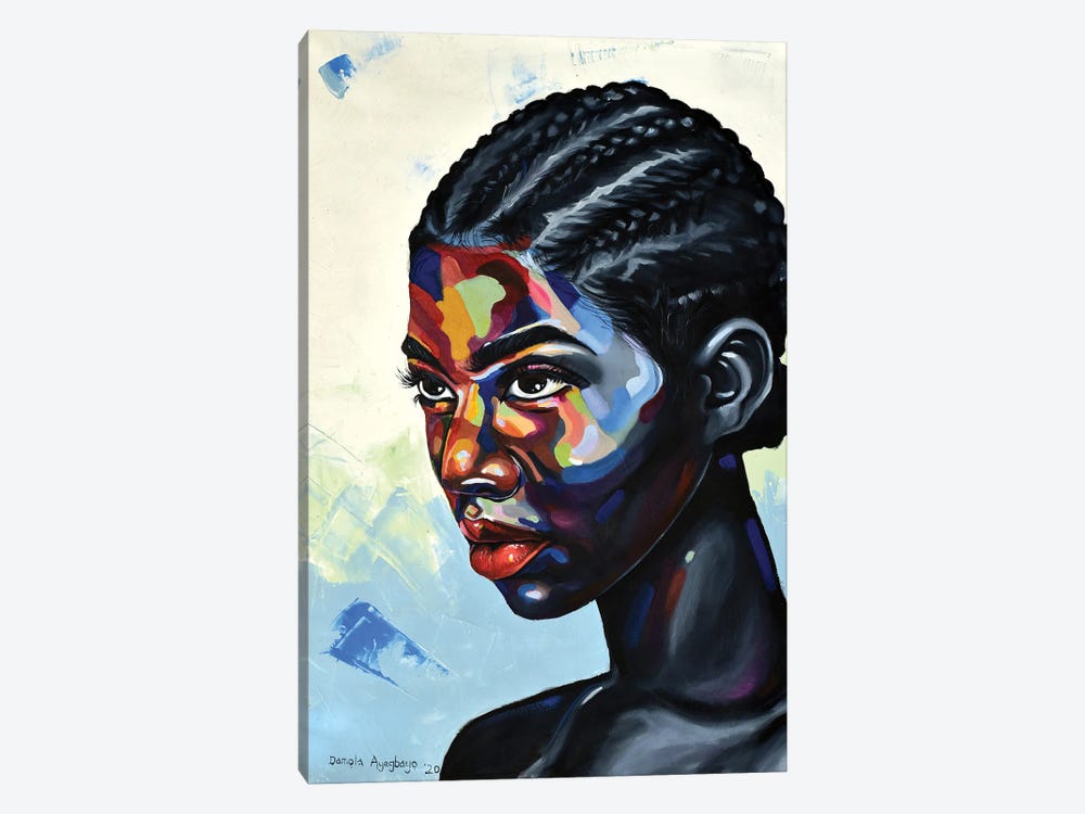 Looking Beyond by Damola Ayegbayo 1-piece Canvas Print