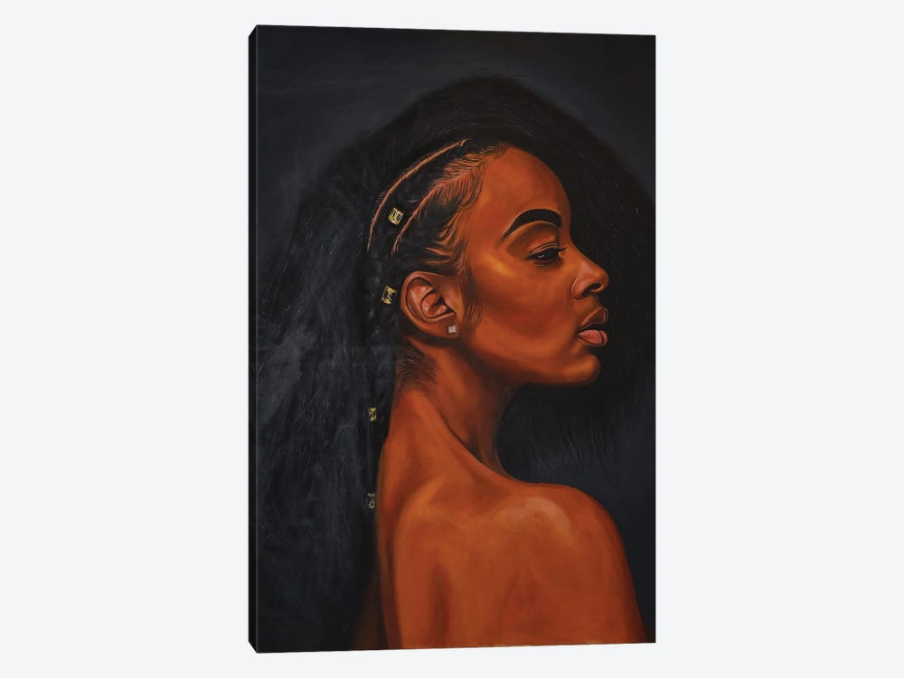 Black Pride by Damola Ayegbayo 1-piece Canvas Art