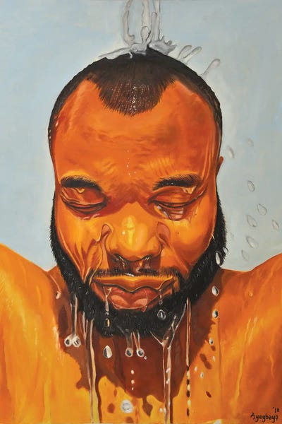 Damola Ayegbayo: Self Portrait by Damola Ayegbayo