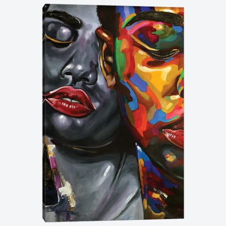 Strength In Diversity II Canvas Print #DML37} by Damola Ayegbayo Canvas Art