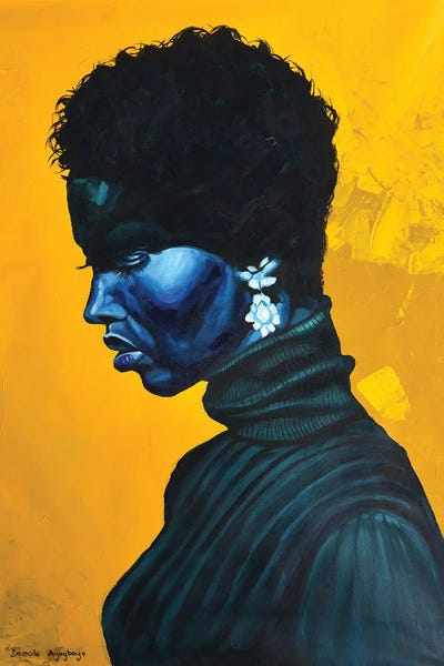 Contemporary Portraiture By Black Artists: Restrained by Damola Ayegbayo