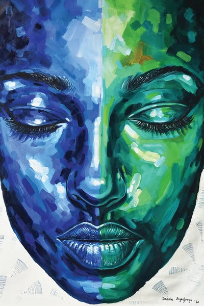 The Other Side II by Damola Ayegbayo art print