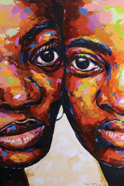Contemporary Portraiture By Black Artists: Unconditional Love by Damola Ayegbayo