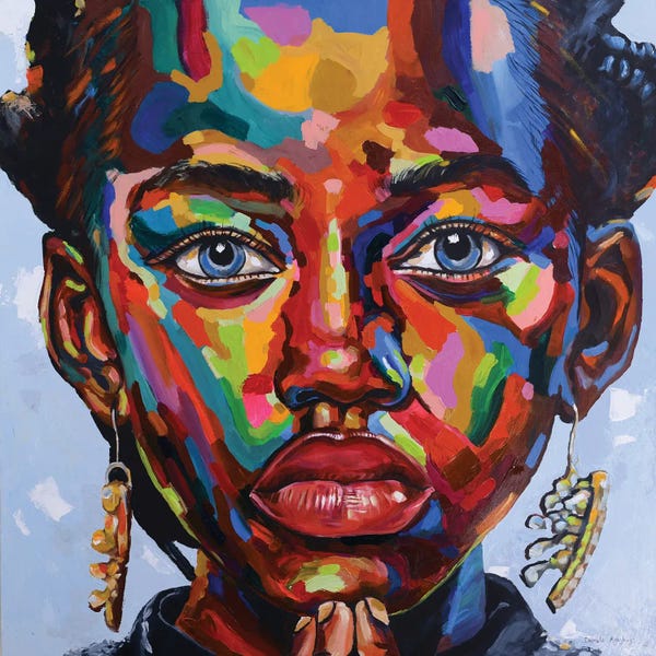 Homage To The Fauves: Vision Of Hope II by Damola Ayegbayo