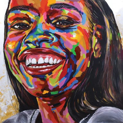 Against All Odds III by Damola Ayegbayo metal wall art