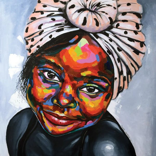 Prismatic Portraits: Gaiety II by Damola Ayegbayo