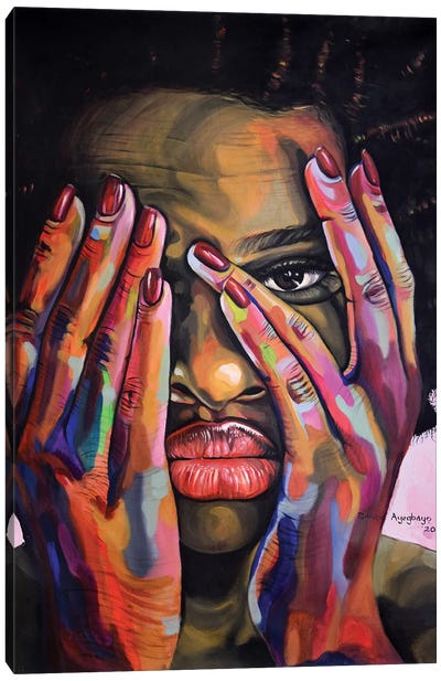 My Peregrinations Canvas Art Print - Black Lives Matter Art