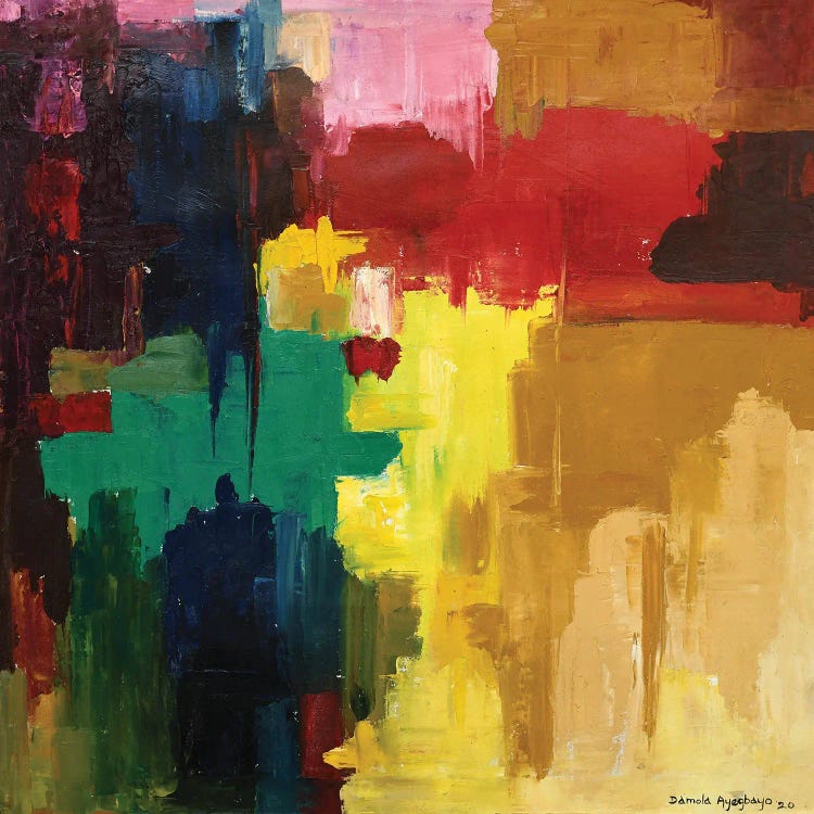 Realities Of Life II by Damola Ayegbayo wall art