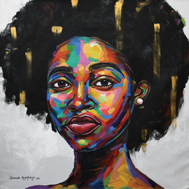 State Of Mind III by Damola Ayegbayo wall art