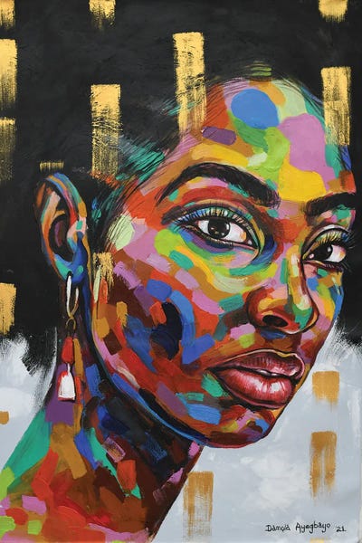 Purpose Of Existence IV by Damola Ayegbayo art print