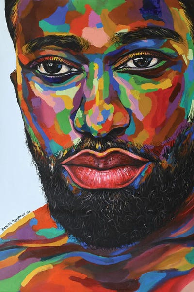 Prismatic Portraits: State Of Mind IV by Damola Ayegbayo